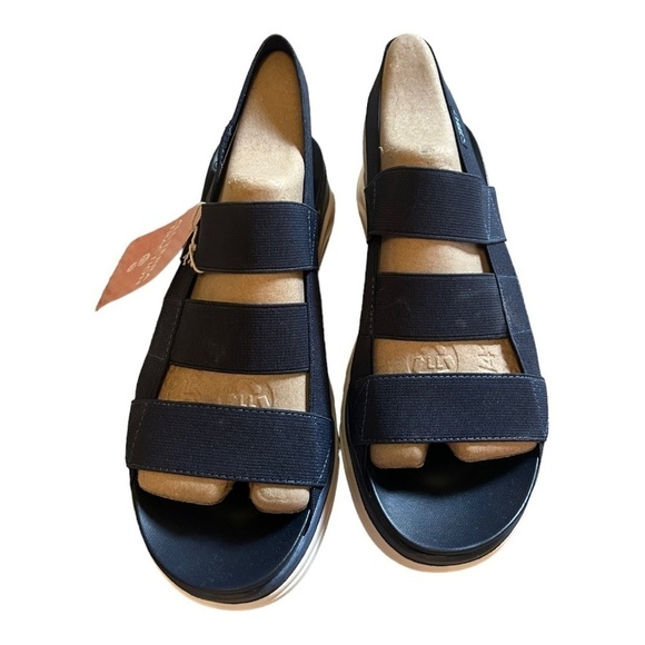 JBU by Jambu Ava Wedge Sandal in navy - Picture 3 of 12